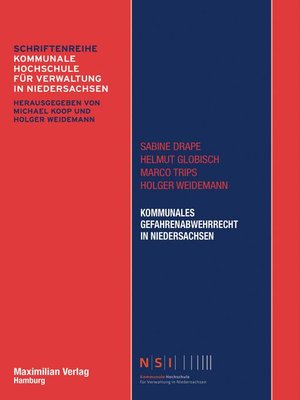 cover image of Kommunales Gefahrenabwehrrecht in Niedersachsen